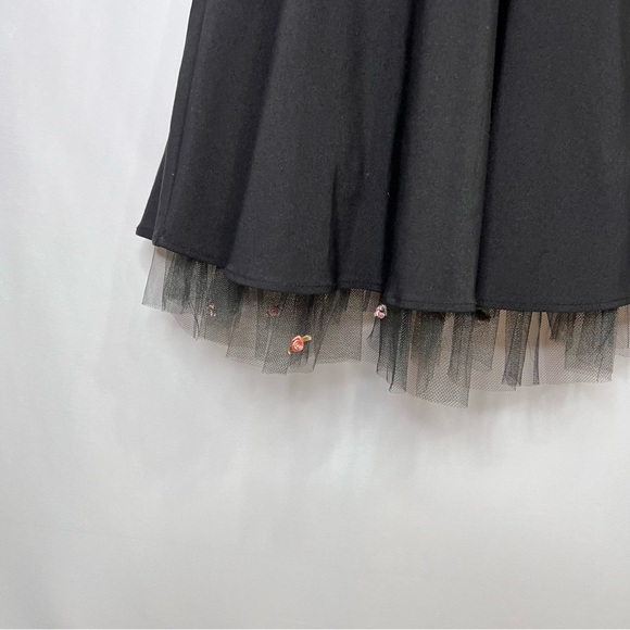 Rampage Womens Vintage Y2K Coquette Dress S Black Pink Dainty Feminine Party - Picture 4 of 10